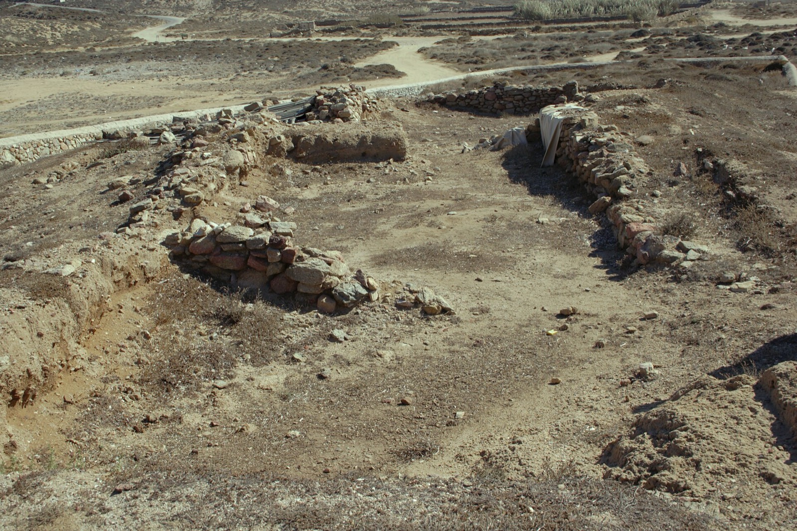 Asezare neolitica excavata la Ftelia pe Mykonos